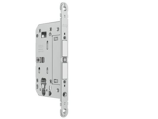 Serratura Touch con cilindro- Frontalino ORO - Ritenuta magnetica regolabile con riferma